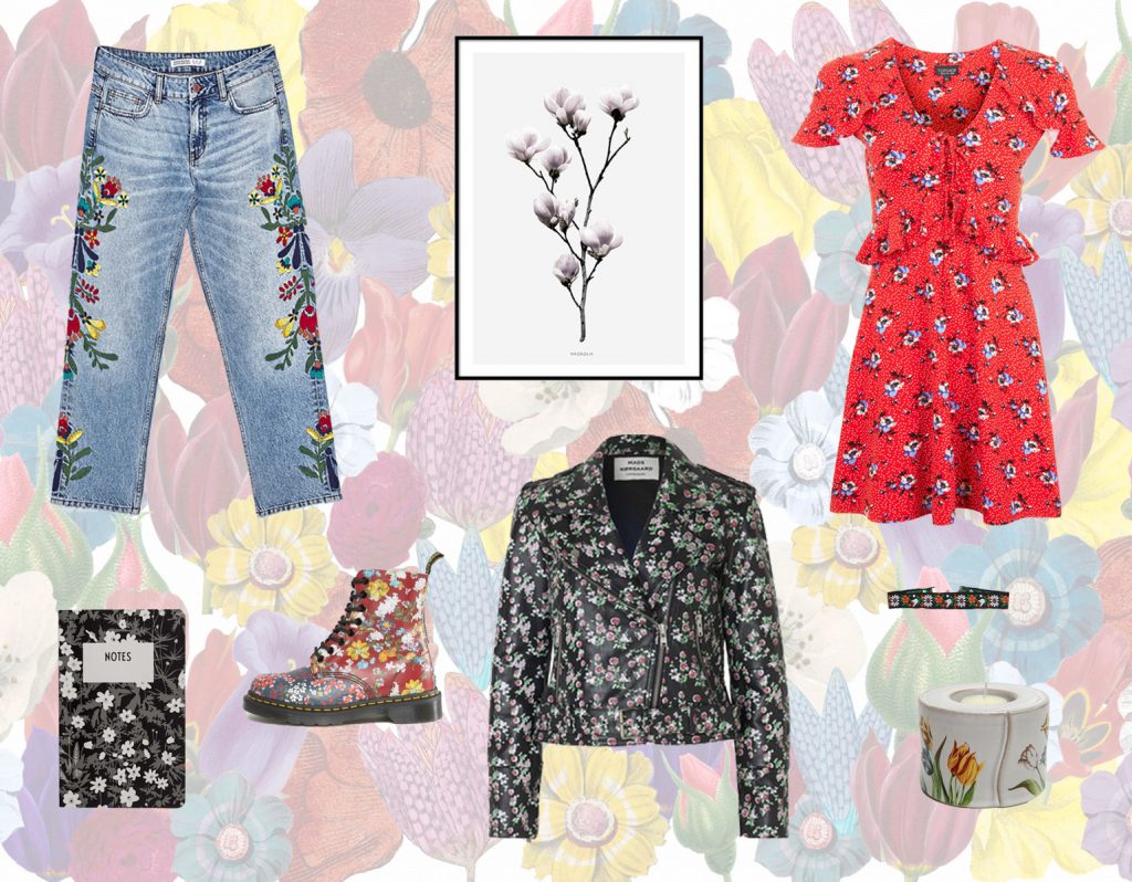 Trend: Smukke blomsterprint til garderobe og hjem