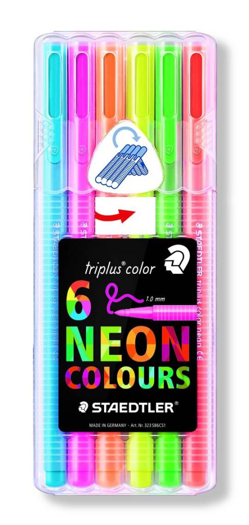 neon, farver, bullet journal, design, kalender, få styr på hverdagen, staedtler, billigt, dekorere, diy