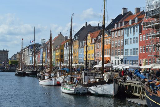København Nyhavn Danmark Turist Rejse