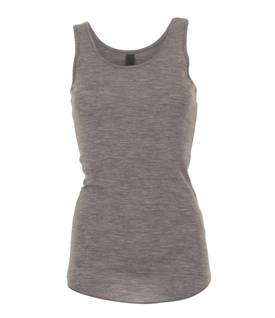 top tanktop grå undertrøje