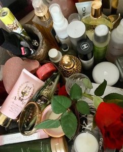 Rod, makeup, oprydning, ryd op, beauty