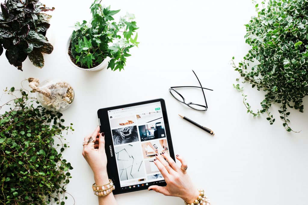 ipad briller sociale medier shopping