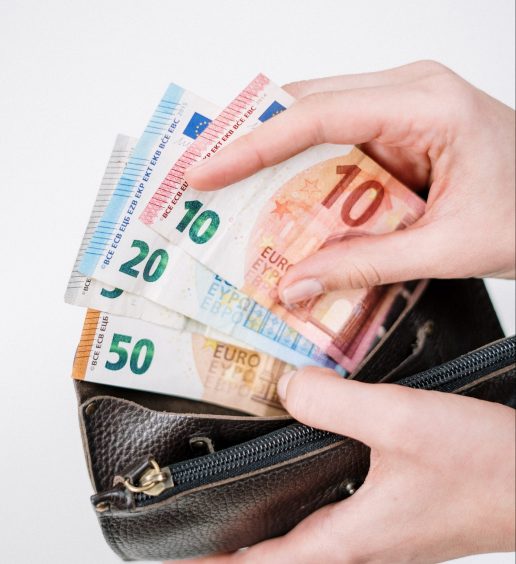 euro sedler penge
