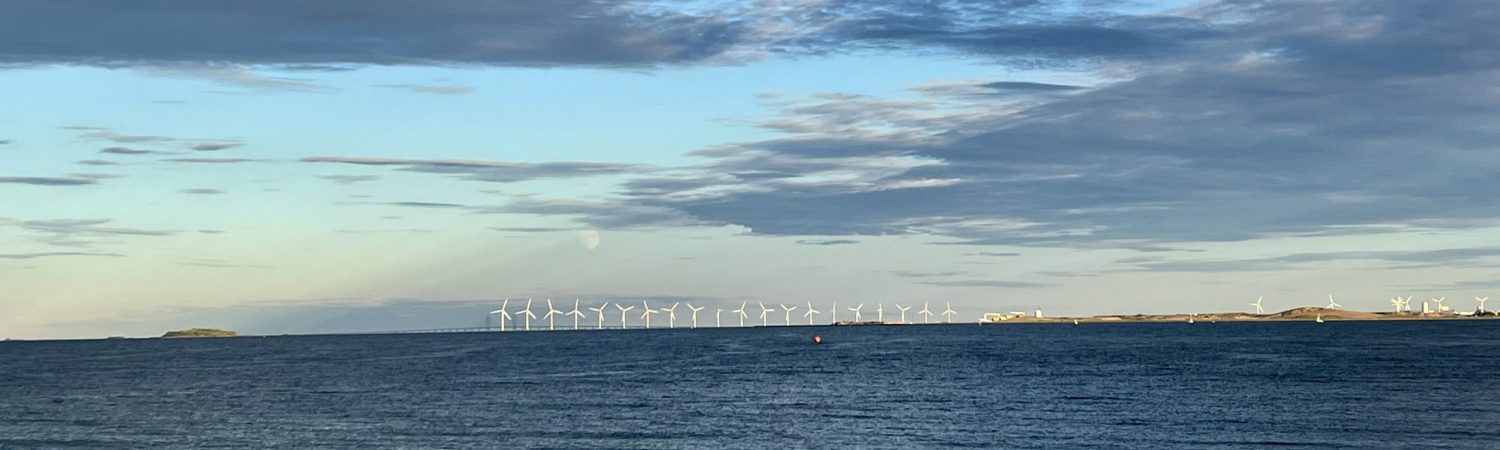 natur øresund, vindmøller