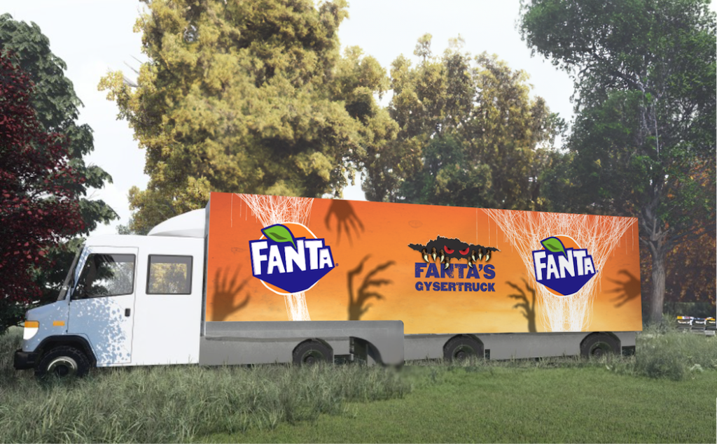 fanta gysertruck