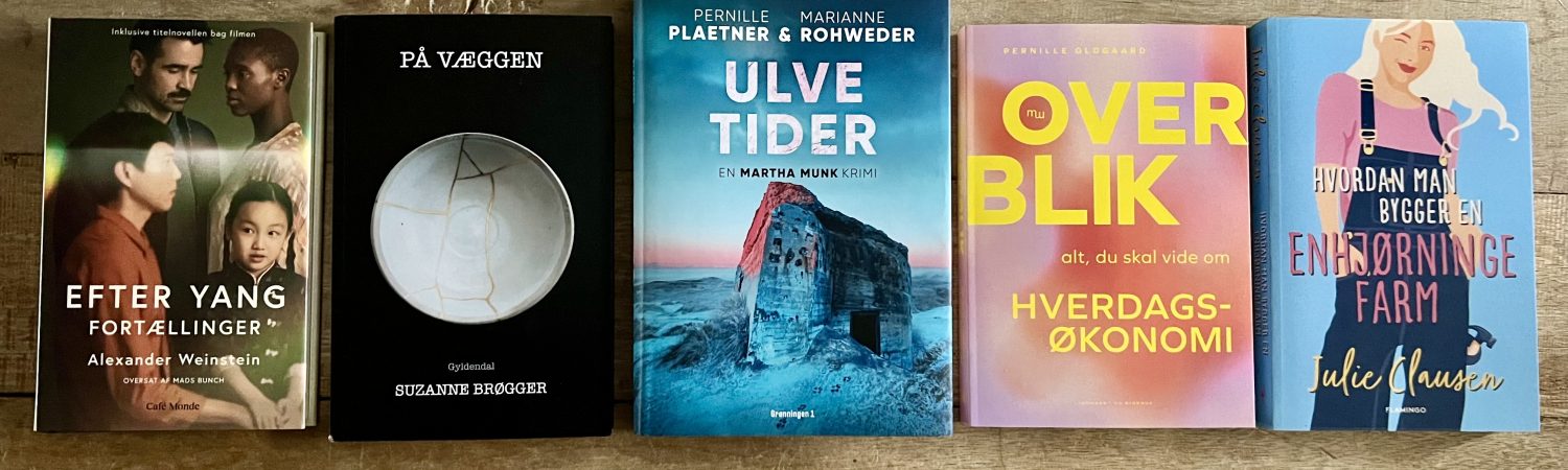 fem på stribe bog bøger