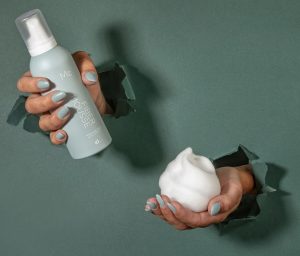 idhair fiber mousse hår
