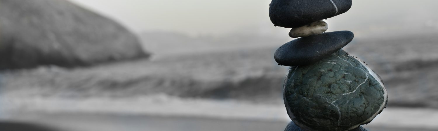 zen harmoni sten natur