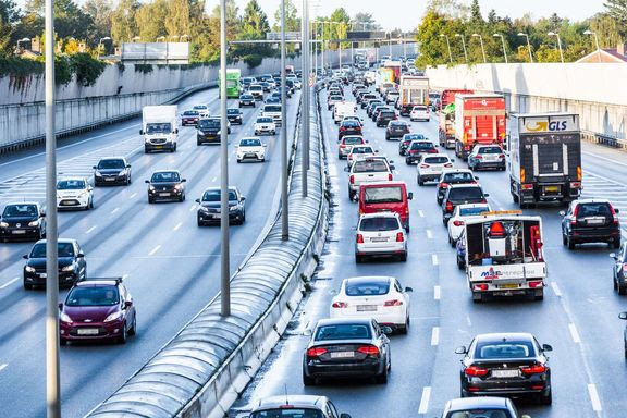 kø motorvej vejdirektoratet biler 