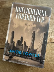 bog bøger amor towles høflighedens forskrifter