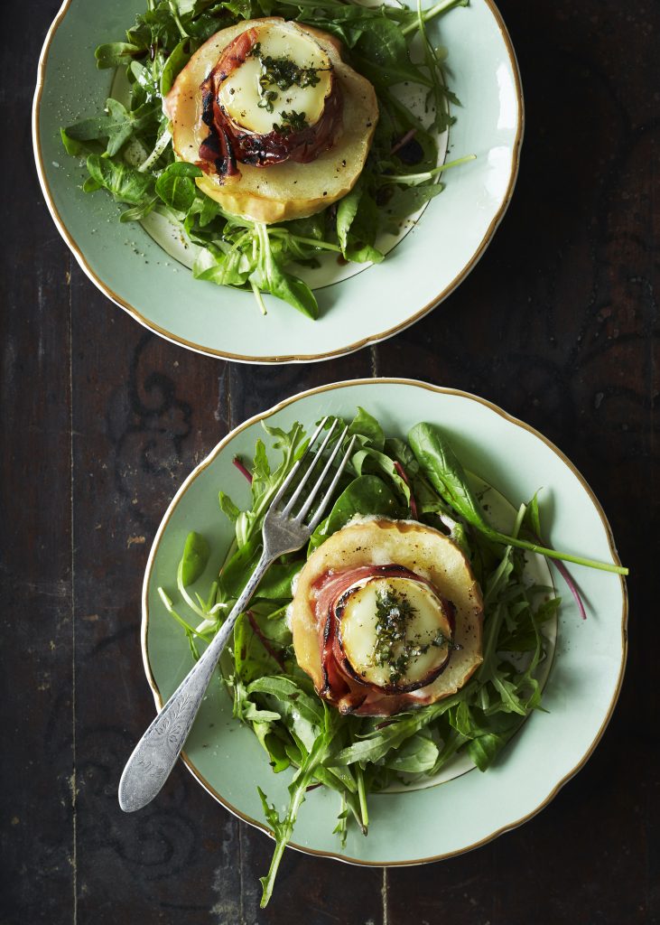 salat gedekost chevre chaud