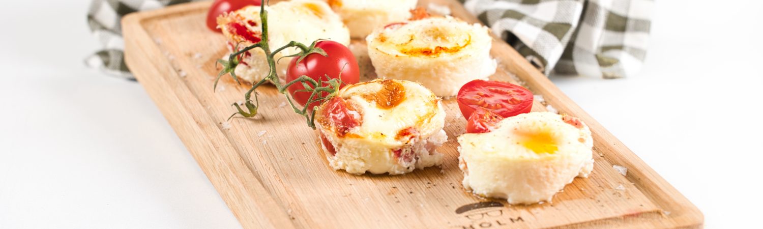 claus holm airfryer 4ever æg og baconmuffins