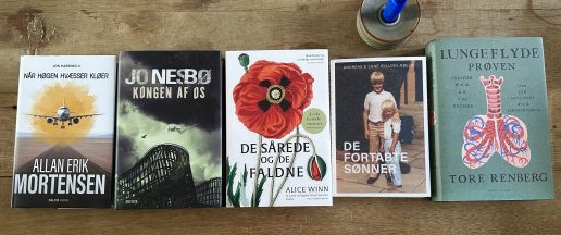 fem på stribe bog bøger oktober
