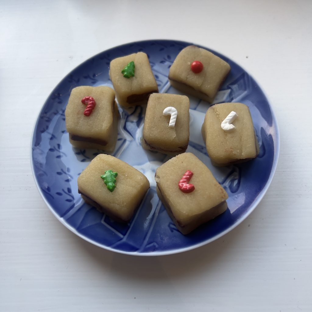 jul konfekt nougat marcipan 