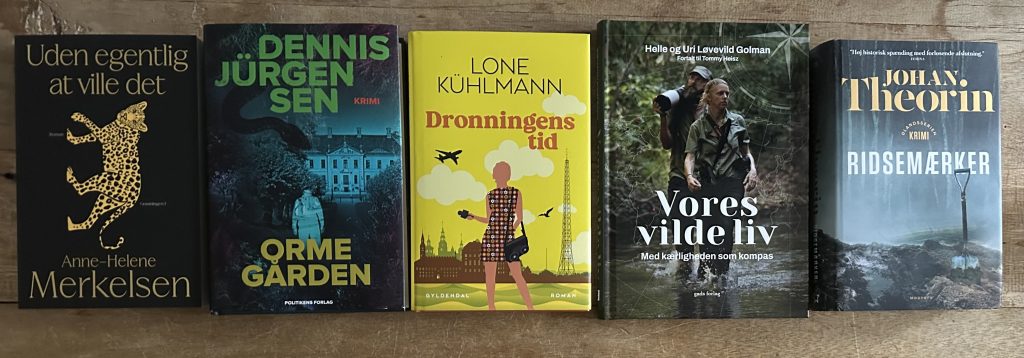 fem på stribe bog bøger januarfund