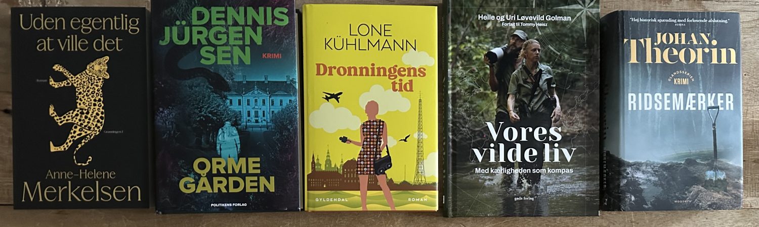 fem på stribe bog bøger januarfund