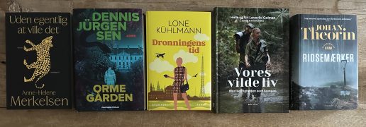 fem på stribe bog bøger januarfund