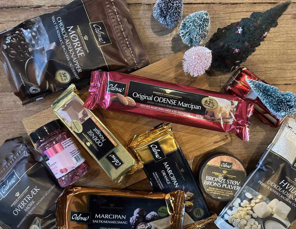odense marcipan nougat konfekt jul chokolade
