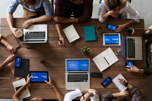 job computer møde firma arbejde