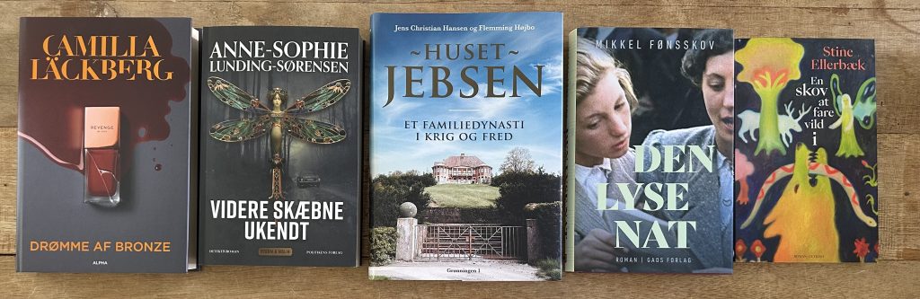 fem på stribe bog bøger juni