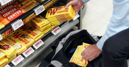 marabou købmand tyveri